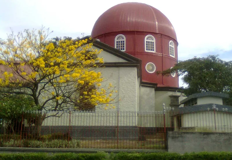 La cúpula de la Catedral de Alajuela