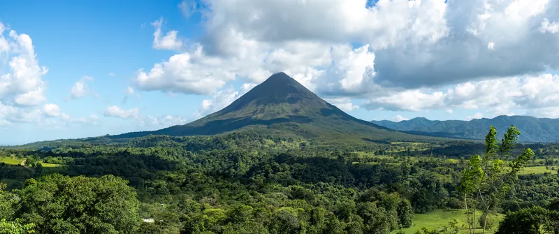 El volcán Arenal