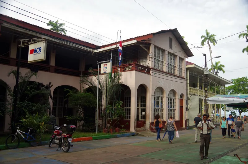 A street in downtown Limón