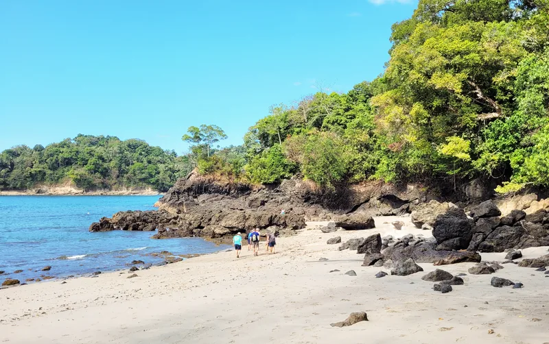 Una caleta del Parque Nacional Manuel Antonio