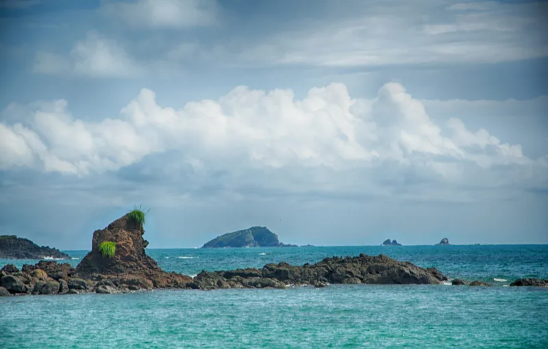 Islands off the Manuel Antonio coast