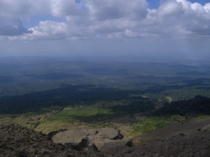 La cima del Rincón de la Vieja