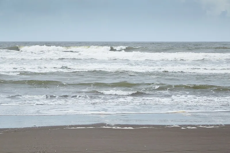 Caribbean surf in Tortuguero National Park
