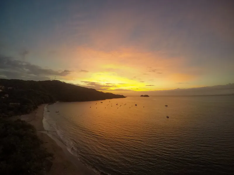 Sunset at Playa Hermosa
