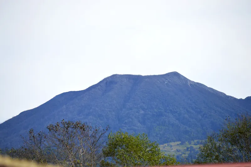 El volcán Turrialba